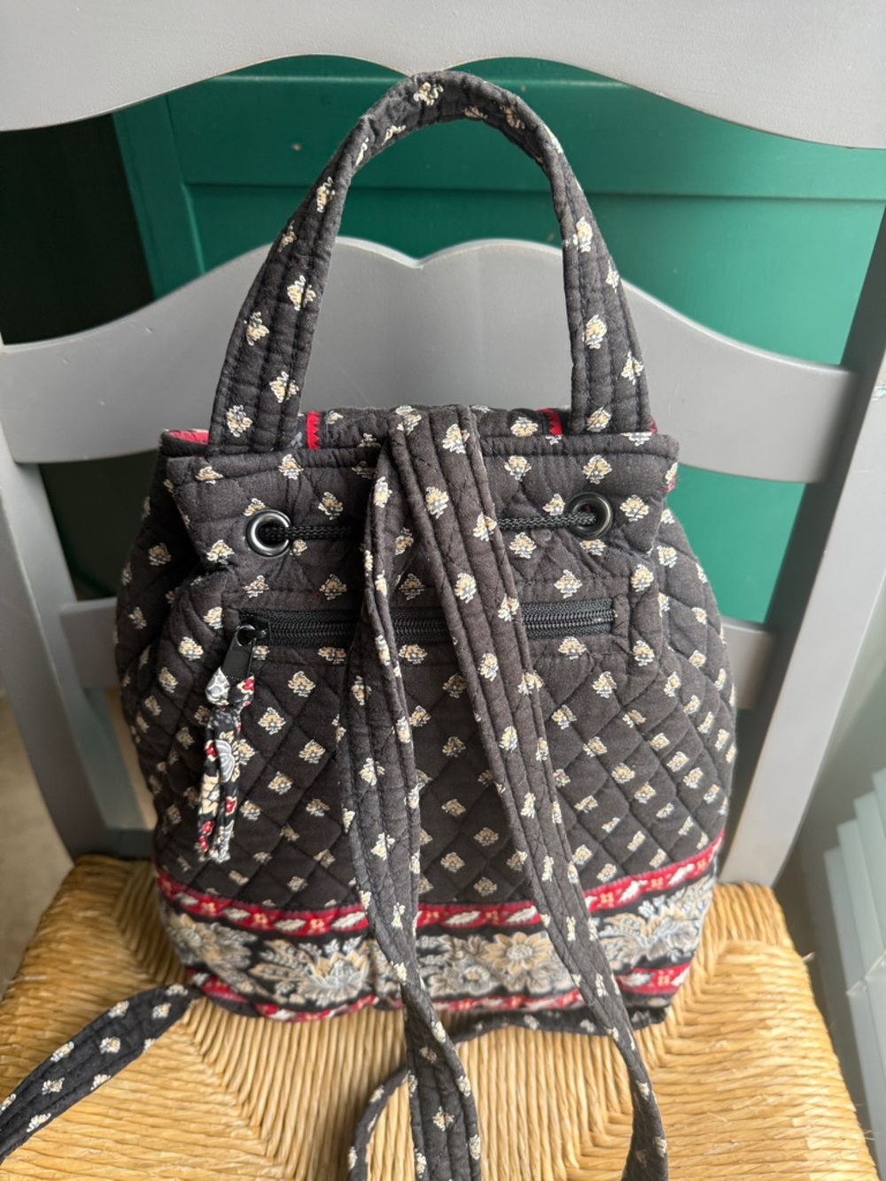 Vera Bradley Rare Mimi backpack vintage - Picture 6 of 13